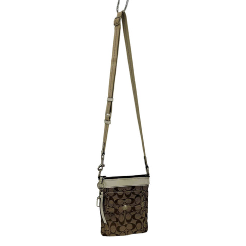 コーチ COACH シグネチャーキャンバス ショルダーバッグ メンズ