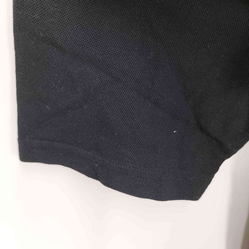 90S フェラーリ 企業ロゴ ハーフジップ S/S ポロシャツ メンズ JPN:S
