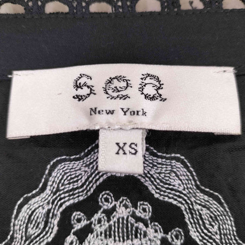 シーニューヨーク sea new york IRENE EMBROIDERY PUFF Blouse レディース import:XS
