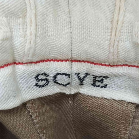サイベーシックス SCYE BASICS San Joaquin Cotton Tapered Pleated Trousers サンホアキン コットン 2タック テーパード チノパンツ メンズ 38