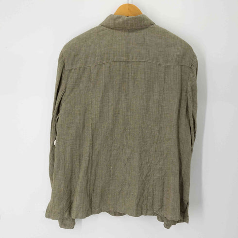 EVAN-PICONE L/S リネン混シャツ レディース