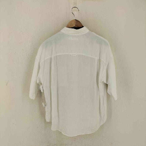 メーカーズシャツカマクラ Makers Shirt 鎌倉 リネンシャツ レディース FREE