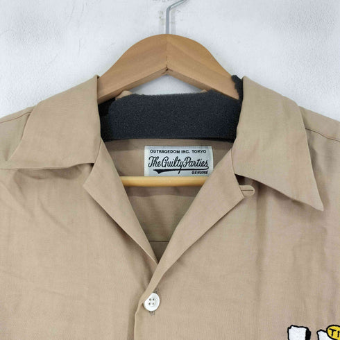 ワコマリア WACKO MARIA OPEN COLLAR SHIRT メンズ JPN:L