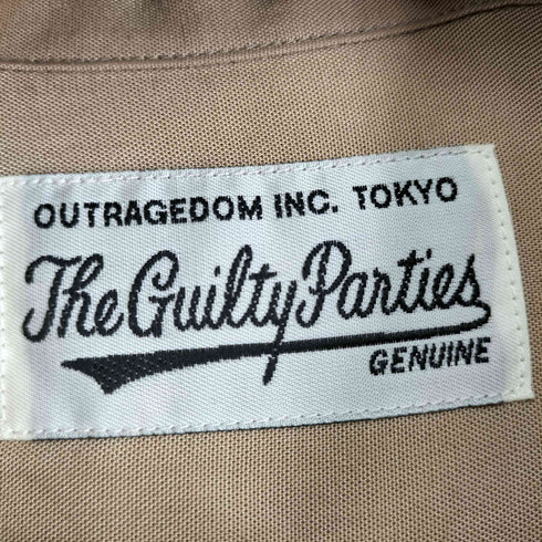 ワコマリア WACKO MARIA OPEN COLLAR SHIRT メンズ JPN:L