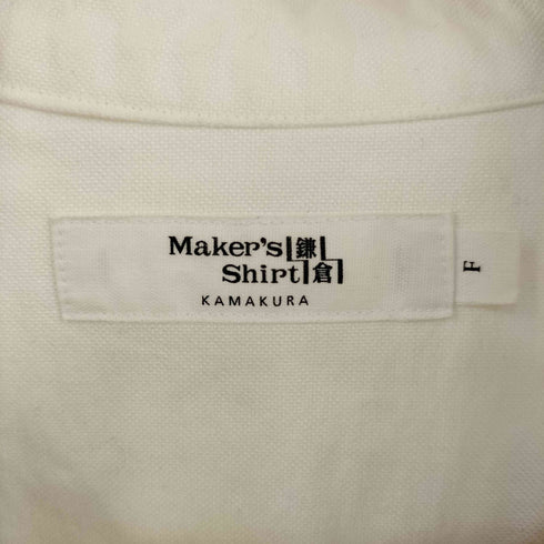 メーカーズシャツカマクラ Makers Shirt 鎌倉 バンドカラーシャツ メンズ FREE
