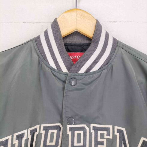 シュプリーム Supreme 90S 初期 SUPREME Arc Logo Apple Varsity Jacket メンズ L