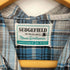 sedgefield 60S~70S シャークカラー オープンカラーチェックシャツ メンズ import:M