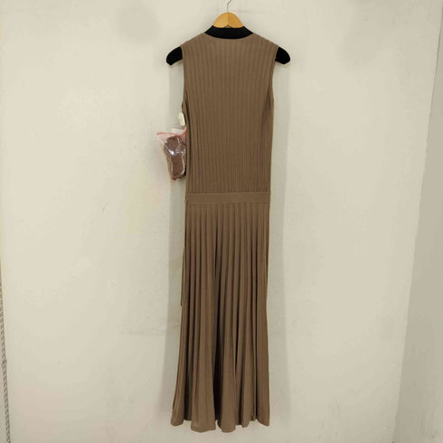 ルルウィルビー LOULOU WILLOUGHBY プリーツストレッチニットワンピース レディース 2