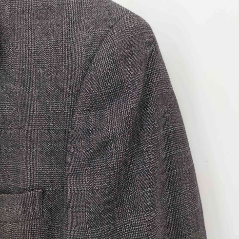 ヨウジヤマモトダーバン アール Yohji Yamamoto DURBAN A.A.R チェック柄 3B テーラードジャケット メンズ 2