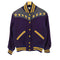 AWARD JACKET BY KAYE BROS 70S レザー 切り返し スタジャン レディース
