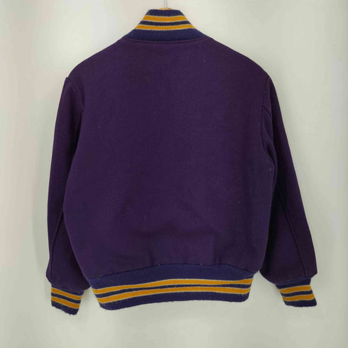 AWARD JACKET BY KAYE BROS 70S レザー 切り返し スタジャン レディース