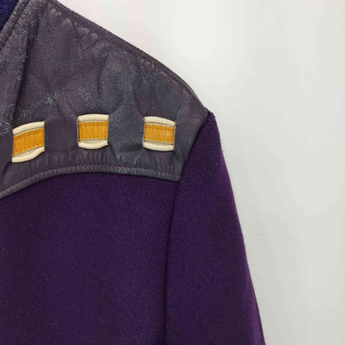 AWARD JACKET BY KAYE BROS 70S レザー 切り返し スタジャン レディース