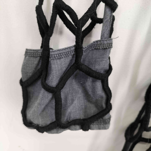 コムデギャルソンオムプリュス COMME des GARCONS HOMME PLUS 15SS 反戦期 ヘキサゴンメッシュデザイントレンチコート メンズ JPN:XS
