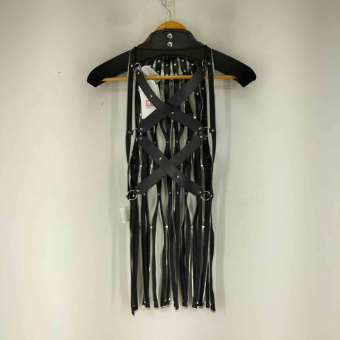 ノワールケイニノミヤ noir kei ninomiya 22AW クロスストラップハーネス ジップ レディース XS
