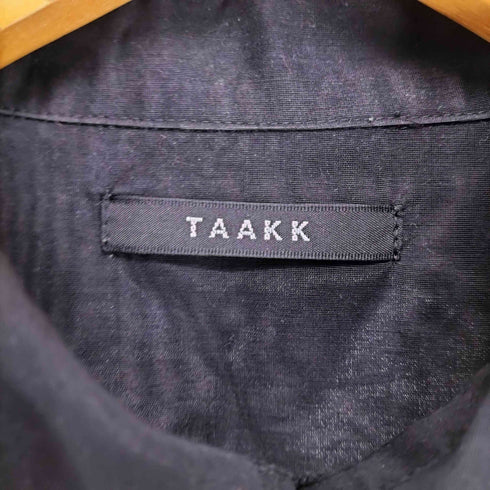 ターク TAAKK 25SS TRANSPARENT SHIRTS JACKET メンズ 2