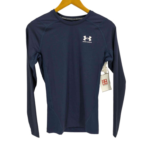 アンダーアーマー UNDER ARMOUR UAヒートギアアーマー コンプレッション ロングスリーブ シャツ メンズ import:L