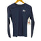 アンダーアーマー UNDER ARMOUR UAヒートギアアーマー コンプレッション ロングスリーブ シャツ メンズ import:L