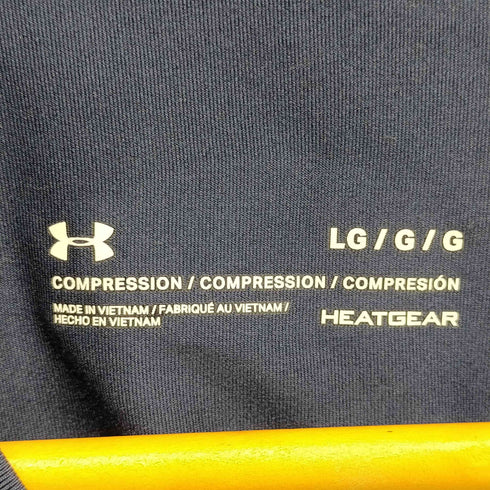 アンダーアーマー UNDER ARMOUR UAヒートギアアーマー コンプレッション ロングスリーブ シャツ メンズ import:L