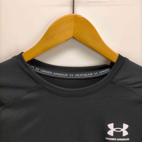 アンダーアーマー UNDER ARMOUR UAヒートギアアーマー コンプレッション ロングスリーブ シャツ メンズ import:L
