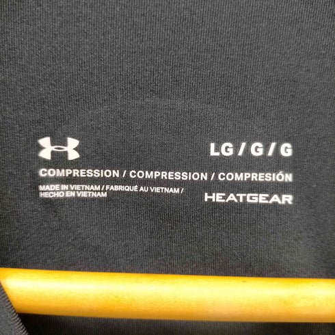 アンダーアーマー UNDER ARMOUR UAヒートギアアーマー コンプレッション ロングスリーブ シャツ メンズ import:L