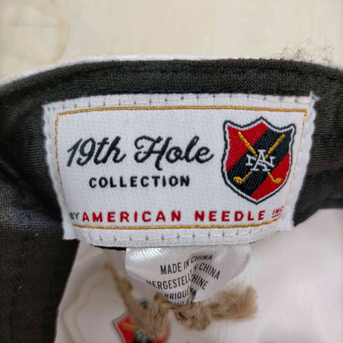 アメリカンニードル American Needle 19th HOLE COLLECTION COVERT BREAKFAST BALL 6パネルベースボールキャップ メンズ FREE