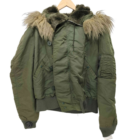 アルファインダストリーズ ALPHA INDUSTRIES USA製N-2Bフライトジャケット メンズ M