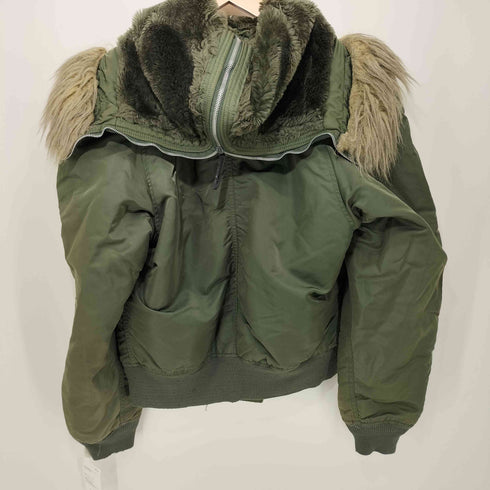 アルファインダストリーズ ALPHA INDUSTRIES USA製N-2Bフライトジャケット メンズ M