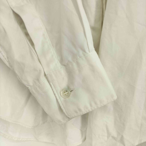 コムデギャルソンシャツ COMME des GARCONS SHIRT フランス製 バンドカラーシャツ メンズ JPN:S