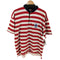 トミーヒルフィガー TOMMY HILFIGER ワッペン刺繍 ボーダーシャツ メンズ import:XL