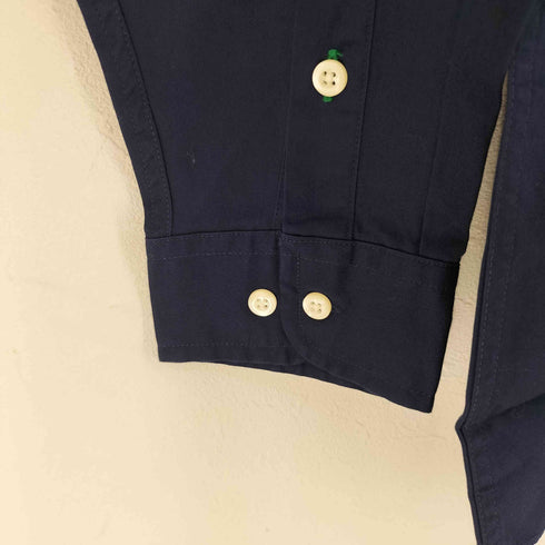 トミーヒルフィガー TOMMY HILFIGER ロゴ刺繍 ボタンダウン ロングスリーブシャツ メンズ import:M