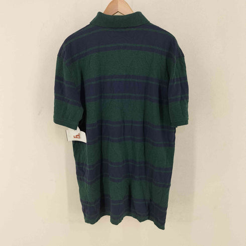 トミーヒルフィガー TOMMY HILFIGER ボーダー ポロシャツ メンズ import:XL