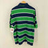 トミーヒルフィガー TOMMY HILFIGER ロゴ刺繍 ボーダー S/Sポロシャツ メンズ import:XL