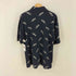 トミーヒルフィガー TOMMY HILFIGER クルーザー 鹿の子 総柄ポロシャツ メンズ import:L