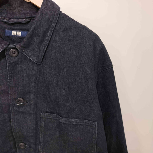 ユニクロ UNIQLO デニム ワーク ジャケット メンズ JPN:XL
