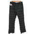 jeans フリンジデザインブラックデニムパンツ メンズ XL