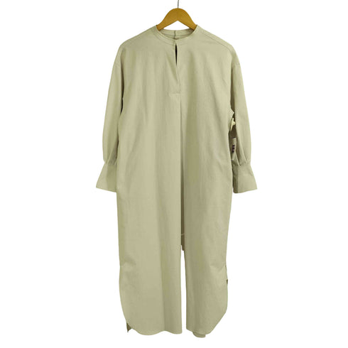 アダムエロペ Adam et Rope 21ss バックオープンバンドカラーワンピース レディース FREE