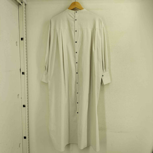 アダムエロペ Adam et Rope 21ss バックオープンバンドカラーワンピース レディース FREE