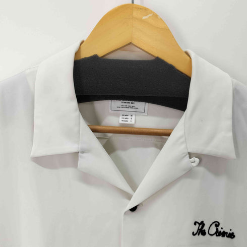 クライミー THE CRIMIE L/S 天秤刺繍ツイルストレッチシャツ メンズ import:M