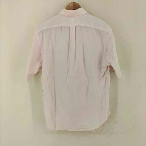 ラルフローレン RALPH LAUREN BLAKE シアサッカー半袖ボタンダウンシャツ メンズ import:L