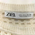 ザラ ZARA Asymmetry Mesh Knit Sweater メッシュ ニットセーター レディース import:L