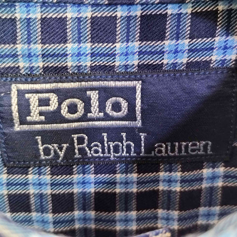 ポロバイラルフローレン Polo by RALPH LAUREN ポニー刺繍 ボタンダウンチェックシャツ レディース 160