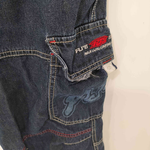 PJ’s surf 90S クロップド カーゴ デニム パンツ メンズ L