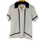 クライミー THE CRIMIE LINE KNIT TAPE EASY CARE OPEN COLLAR SHORT SLEEVE SHIRT メンズ import:M