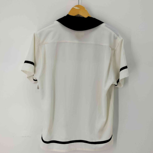 クライミー THE CRIMIE LINE KNIT TAPE EASY CARE OPEN COLLAR SHORT SLEEVE SHIRT メンズ import:M