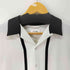 クライミー THE CRIMIE LINE KNIT TAPE EASY CARE OPEN COLLAR SHORT SLEEVE SHIRT メンズ import:M