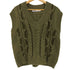 ザラ ZARA Vネック ニットベスト レディース import:M