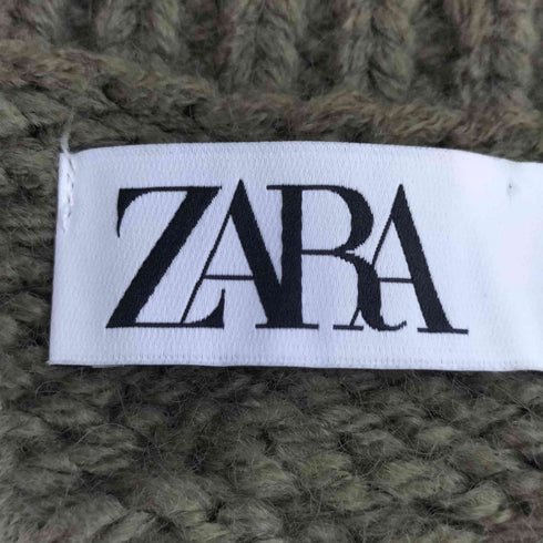ザラ ZARA Vネック ニットベスト レディース import:M