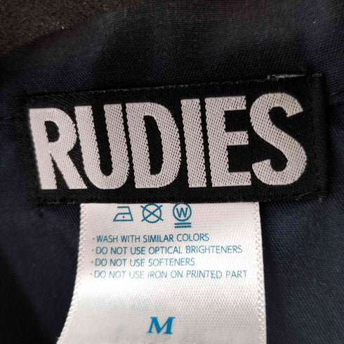 ルーディーズ RUDIES S/S プリントデザインオープンカラーシャツ メンズ import:M