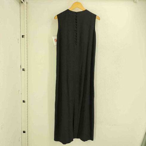 アーバンリサーチ URBAN RESEARCH 21ss 麻混ストレートロングワンピース レディース JPN:36