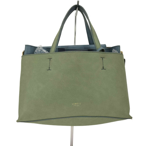 ロウェル シングス LOWELL things スクエアセパレートミニトートバッグ 2WAY ショルダーバッグ レディース